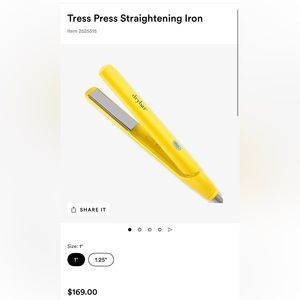Drybar Tress 1” Straightening Iron